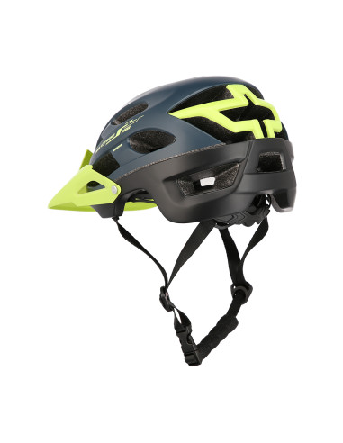 ТЪМНО СИН-ЗЕЛЕН РАЗМЕР L (59-65 СМ) КАСКА NILS EXTREME