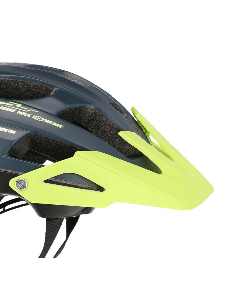 ТЪМНО СИН-ЗЕЛЕН РАЗМЕР L (59-65 СМ) КАСКА NILS EXTREME