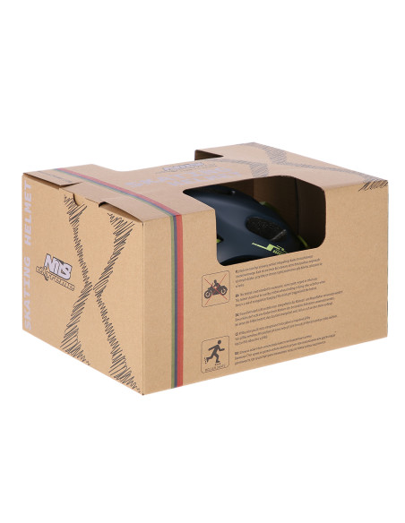 ТЪМНО СИН-ЗЕЛЕН РАЗМЕР L (59-65 СМ) КАСКА NILS EXTREME