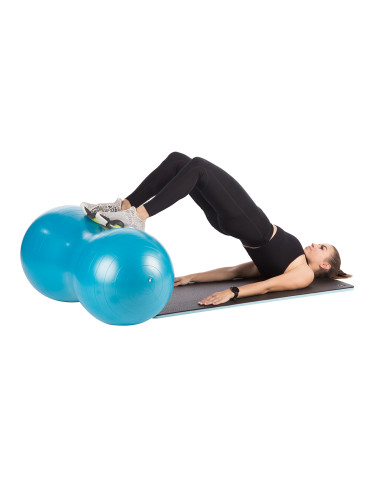 СИНЯ ГИМНАСТИЧЕСКА ТОПКА ФЪСТЪК HMS