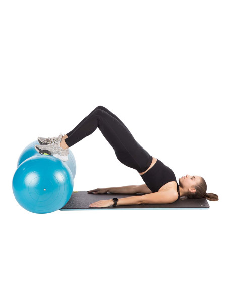 СИНЯ ГИМНАСТИЧЕСКА ТОПКА ФЪСТЪК HMS