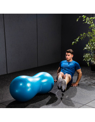 СИНЯ ГИМНАСТИЧЕСКА ТОПКА ФЪСТЪК HMS