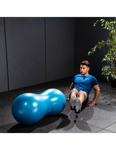 СИНЯ ГИМНАСТИЧЕСКА ТОПКА ФЪСТЪК HMS