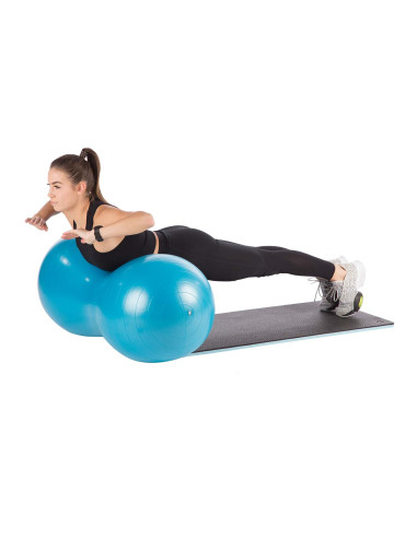 СИНЯ ГИМНАСТИЧЕСКА ТОПКА ФЪСТЪК HMS