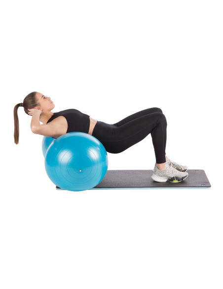 СИНЯ ГИМНАСТИЧЕСКА ТОПКА ФЪСТЪК HMS