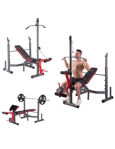 Тренировъчна пейка с lat pulldown HMS