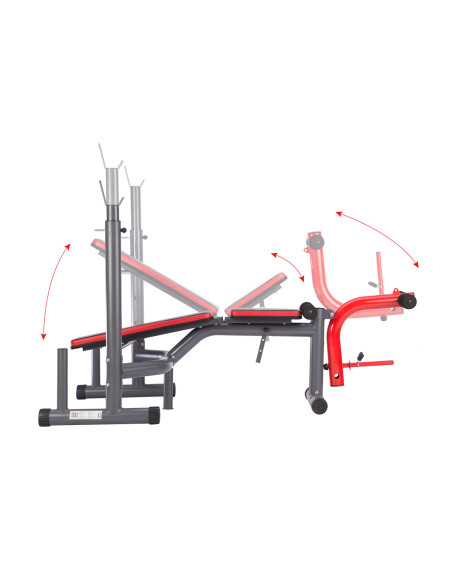 Тренировъчна пейка с lat pulldown HMS