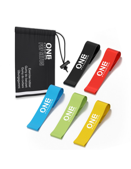 КОМПЛЕКТ05 ТЪНЪК КОМПЛЕКТ УСТОЙЧИВИ ЛЕНТИ ONE FITNESS