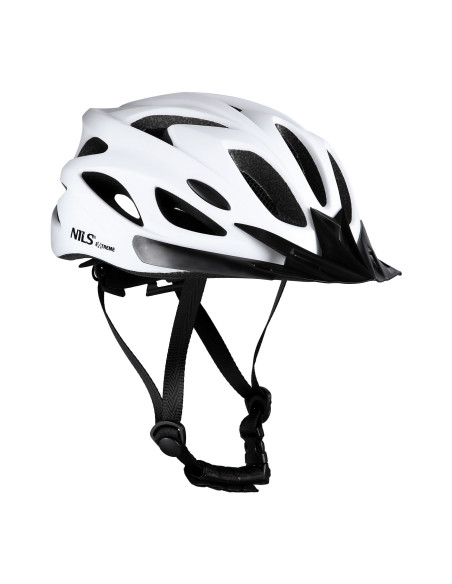 КАСКА БЯЛА РАЗМЕР S (50-59CM) NILS EXTREME