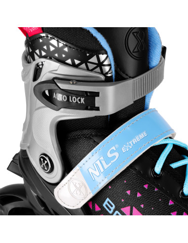 КЪНКИ 2-В-1 BRAVE PINK РАЗМЕР S(29-33) СЪС СМЕНЯЕМОТО ХОКЕЙНО ОСТРИЕ NILS EXTREME