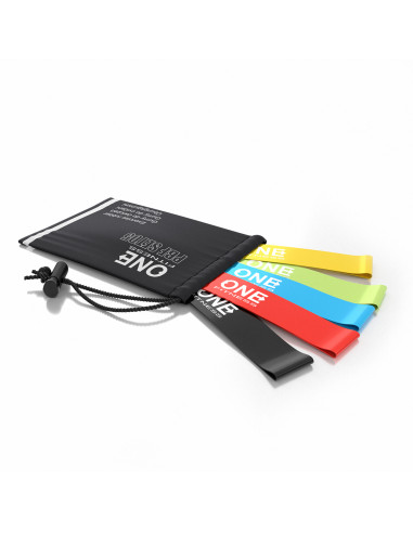 КОМПЛЕКТ05 ТЪНЪК КОМПЛЕКТ УСТОЙЧИВИ ЛЕНТИ ONE FITNESS