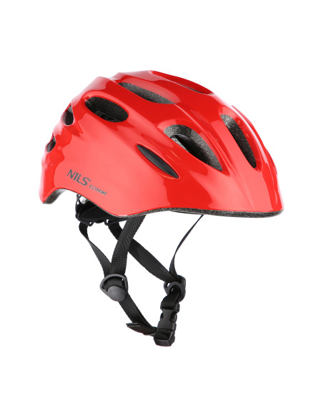LED КАСКА ЧЕРВЕНА РАЗМЕР XS (42-48 см) NILS EXTREME
