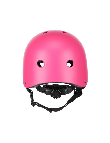 КАСКА С ПРОТЕКТОРИ КОМПЛЕКТ РОЗОВА РАЗМЕР S NILS EXTREME