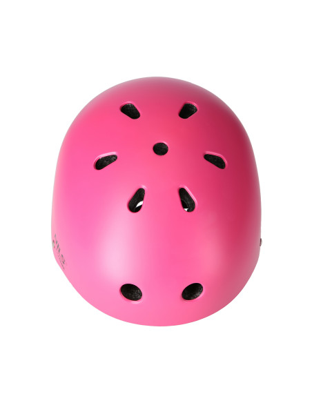 КАСКА С ПРОТЕКТОРИ КОМПЛЕКТ РОЗОВА РАЗМЕР S NILS EXTREME