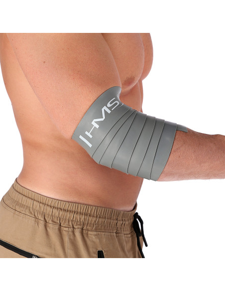 СИВО 1,5 x 50 x 2080 MM ЛЕНТА ЗА ТРЕНИРОВКА НА ЗУБЕН КОНЕЦ HMS