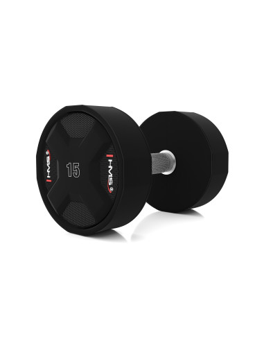 15 KG ПОЛИУРЕТАНОВ ДЪМБЕЛ CPU HMS