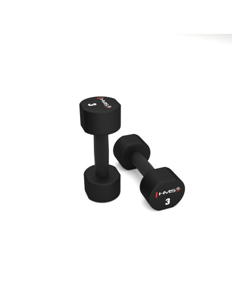 2 х 3 кг полиуретанови дъмбели TPU HMS