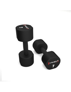 2 х 7 кг полиуретанови дъмбели TPU HMS