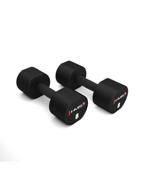 2 x 8 кг полиуретанови дъмбели TPU HMS