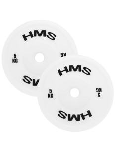 (2 X 5,0 KG) ТЕХНИЧЕСКА ОЛИМПИЙСКА ПЛОЧКА PE БЯЛА 2 X 5,0 KG HMS 2
