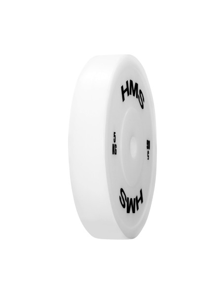 (2 X 5,0 KG) ТЕХНИЧЕСКА ОЛИМПИЙСКА ПЛОЧКА PE БЯЛА 2 X 5,0 KG HMS