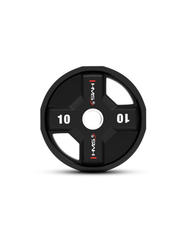 ОЛИМПИЙСКА ПЛОЧКА ЗА ТЕЖЕСТИ ПОЛИУРЕТАН CPU 10 KG HMS