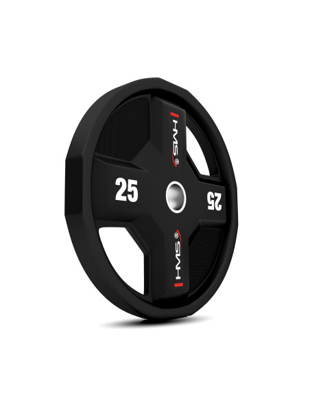 ОЛИМПИЙСКА ПЛОЧКА ЗА ТЕЖЕСТИ ПОЛИУРЕТАН CPU 25 KG HMS