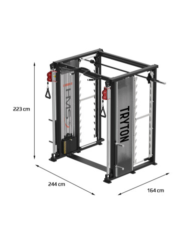 МАШИНА ЗА ДВОЙНО ДЪРГАНЕ С ТЕГЛОВЕН СТЕК ТЪРГОВСКИ HMS