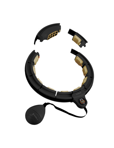 НОВ ХУЛА ХУП ЧЕРЕН/ЗЛАТЕН С МАГНИТИ, ТЕГЛО И БРОЯЧ HMS