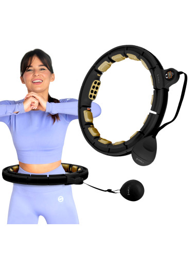 НОВ ХУЛА ХУП ЧЕРЕН/ЗЛАТЕН С МАГНИТИ, ТЕГЛО И БРОЯЧ HMS