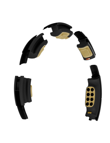 НОВ ХУЛА ХУП ЧЕРЕН/ЗЛАТЕН С МАГНИТИ, ТЕГЛО И БРОЯЧ HMS