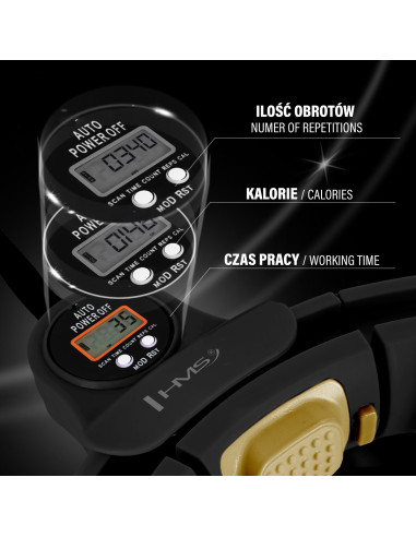 НОВ ХУЛА ХУП ЧЕРЕН/ЗЛАТЕН С МАГНИТИ, ТЕГЛО И БРОЯЧ HMS