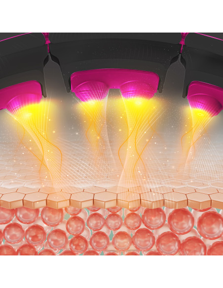 HULA HOOP ЧЕРЕН/РОЗОВ С МАГНИТИ, ТЕЖЕСТ И БРОЯЧ HMS