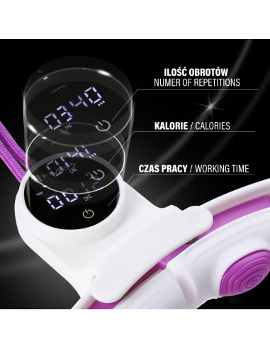 ХУЛА ХУП БЯЛ/ЛИЛАВ С МАГНИТИ, ТЕЖЕСТ И БРОЯЧ HMS