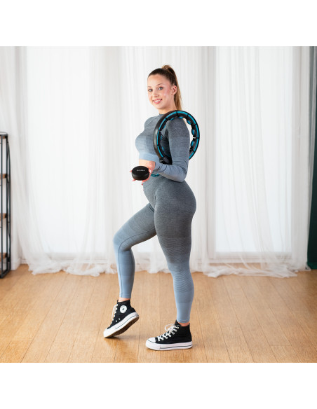 ХУЛА ХОП ЧЕРЕН/ТЮРКОАЗЕН С МАГНИТИ, ТЕЖЕСТ И БРОЯЧ HMS