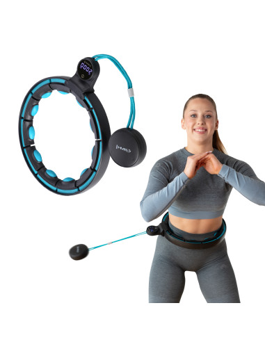 ХУЛА ХОП ЧЕРЕН/ТЮРКОАЗЕН С МАГНИТИ, ТЕЖЕСТ И БРОЯЧ HMS