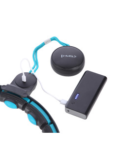 ОБЪЧЪЛ МАГНИТЕН ЧЕРЕН/ТЮРКОАЗЕН HHM17 С КОНТРА HMS + ТЪНСЪК КОЛАН BR163 ЧЕРВЕН 2