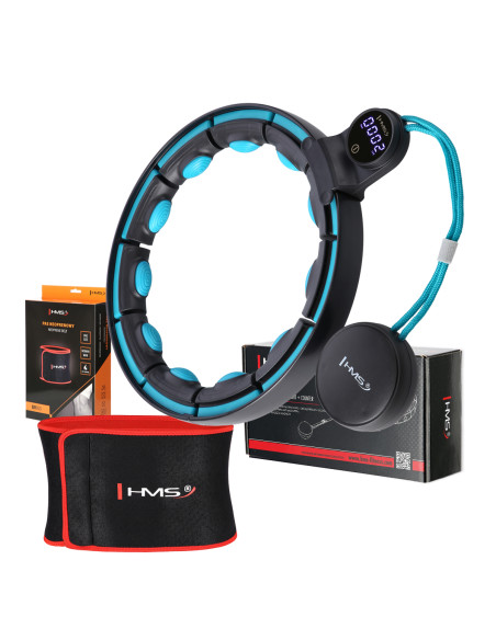 ОБЪЧЪЛ МАГНИТЕН ЧЕРЕН/ТЮРКОАЗЕН HHM17 С КОНТРА HMS + ТЪНСЪК КОЛАН BR163 ЧЕРВЕН