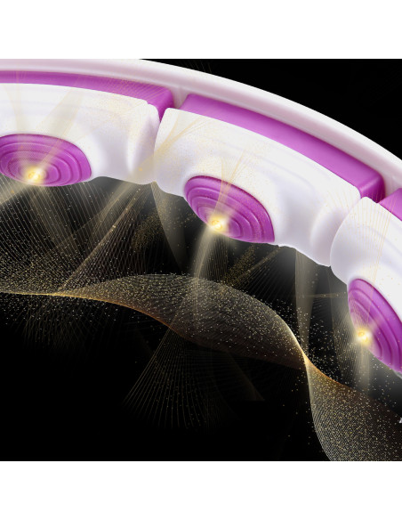 ОБЧЪЛ МАГНИТЕН БЯЛ/ВИОЛЕТОВ HHM17 С КОНТРОЛ HMS + ТЪНСЪК КОЛАН BR163 ЧЕРЕН