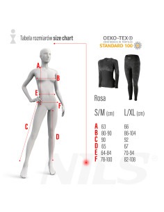 ФУНКЦИОНАЛНА РИЗА ЧЕРНА ДАМСКА L/XL РОЗОВА НИЛС 2