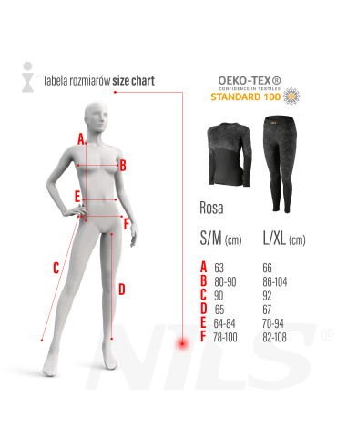 ФУНКЦИОНАЛНА РИЗА ЧЕРНА ДАМСКА L/XL РОЗОВА НИЛС