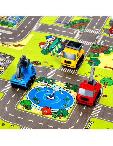 ДЕТСКИ ПЪЗЕЛ ПЪЗЕЛ КОЛИ 9 ЧАСТИ 90×90 СМ NILS FUN