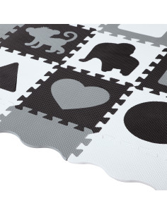 ДЕТСКА ПЪЗЕЛ ПЪЗЕЛ ПЪЗЕЛ СИВА 36 ЧАСТИ 140×140 СМ NILS FUN 2