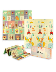 СГЪВАЕМА ПОСТИЛКА ЗА ДЕТСКО ZOO 195×180 СМ NILS FUN