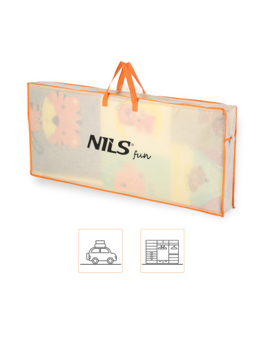 СГЪВАЕМА ПОСТИЛКА ЗА ДЕТСКО ZOO 195×180 СМ NILS FUN