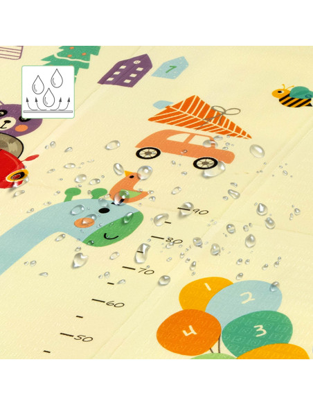 СГЪВАЕМА ПОСТИЛКА ЗА ДЕТСКО ZOO 195×180 СМ NILS FUN