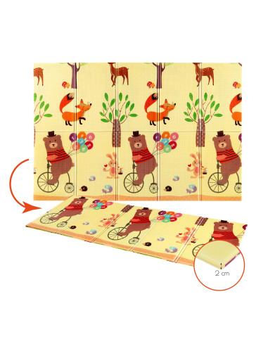 СГЪВАЕМА ДЕТСКА ПОСТИЛКА FOREST 190×150 СМ NILS FUN