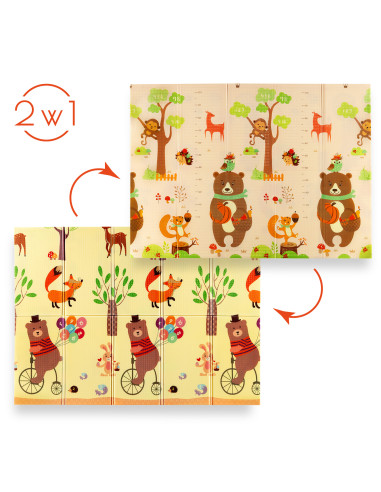 СГЪВАЕМА ДЕТСКА ПОСТИЛКА FOREST 190×150 СМ NILS FUN