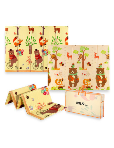 СГЪВАЕМА ДЕТСКА ПОСТИЛКА FOREST 190×150 СМ NILS FUN