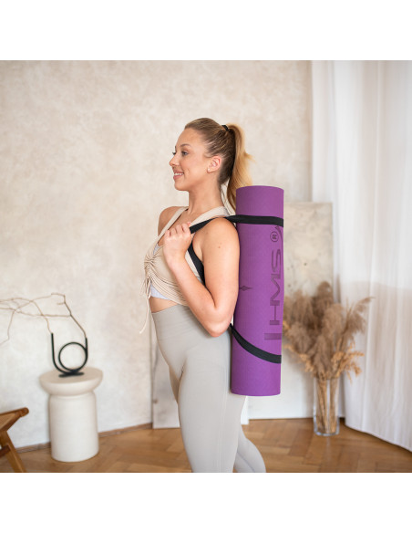 ПОСТИЛКА ЗА ЙОГА TPE VIOLET HMS